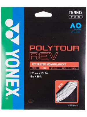 Yonex Poly Tour REV 16L/1.25 String Set White