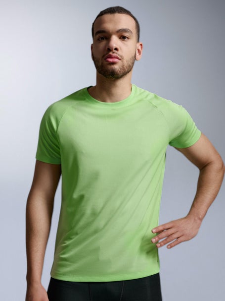 2XU Mens Aero Tee Lime Zest