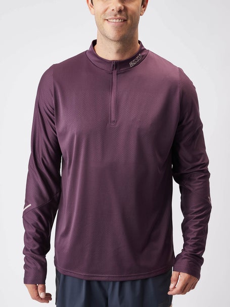 2XU Mens Light Speed 1/4 Zip Hortensia