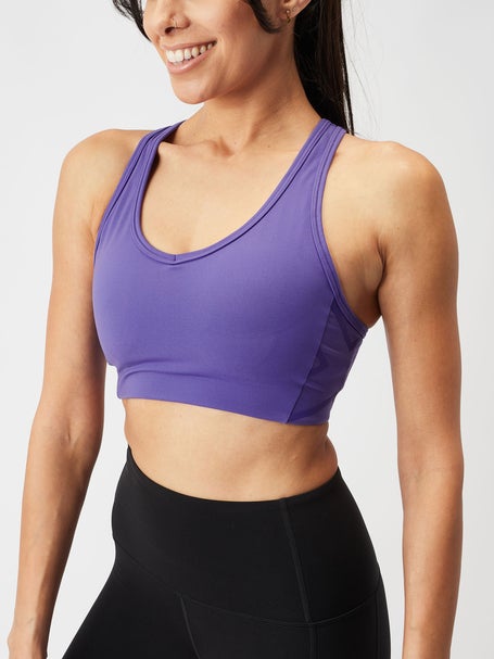 2XU Womens Motion Racerback Bra Liberty/Lavender