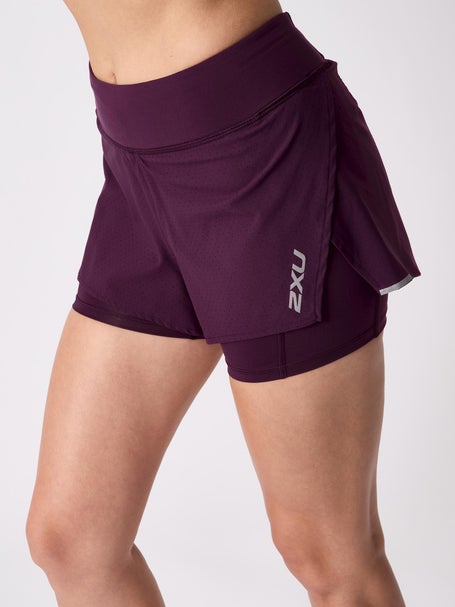 2XU Womens Aero 2-in-1 4 Short