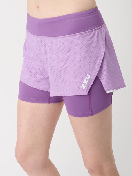 2XU Womens Aero 2-in-1 4 Short