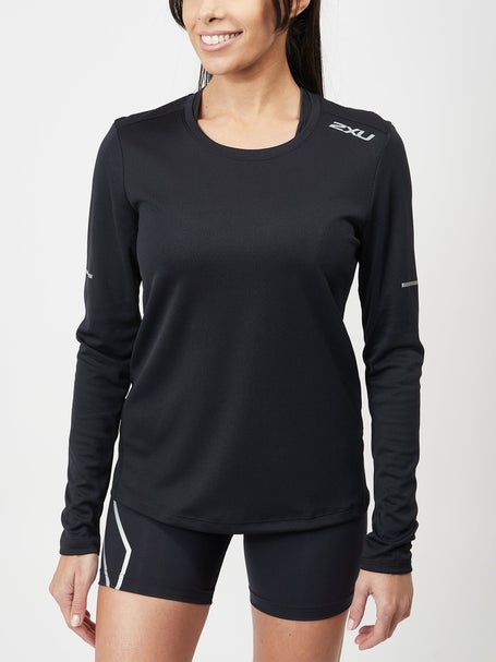 2XU Womens Aero Long Sleeve Top Black