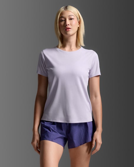 2XU Womens Aero Mesh Tee Virtual Violet
