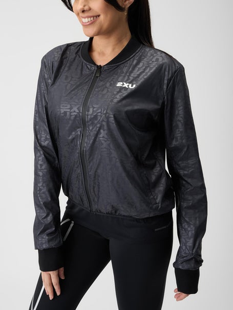 2XU Womens Motion Bomber Jacket Embossed Monogram