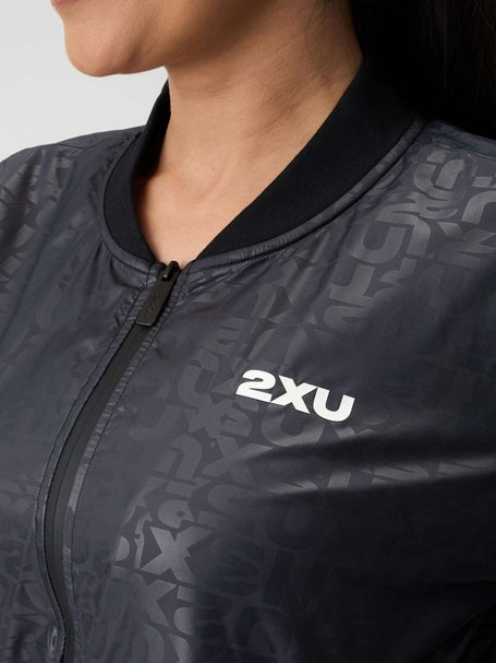 2XU Womens Motion Bomber Jacket Embossed Monogram