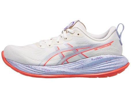 ASICS Gel Cumulus 27\Mens Shoes\Cream/Edo Purple