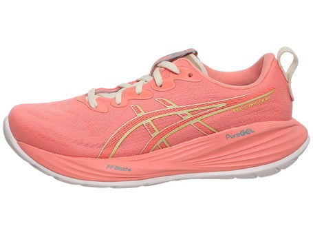 ASICS Gel Cumulus 27\Womens Shoes\Guava/Lime Green