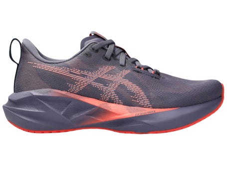 ASICS Novablast 5\Womens Shoes\Greyish Purple/Coral