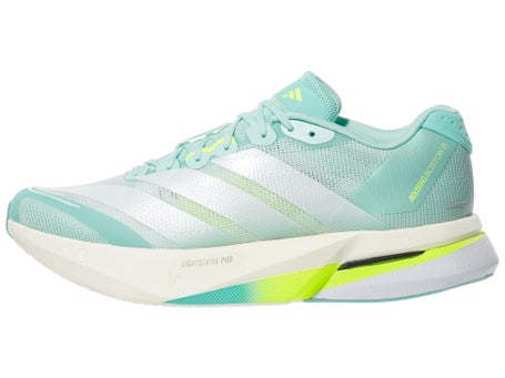 adidas adizero Boston 13\Womens Shoes\Aqua/Lemon