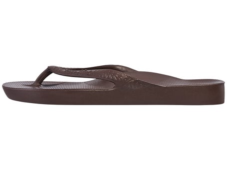 Archies Arch Support Thongs Brown