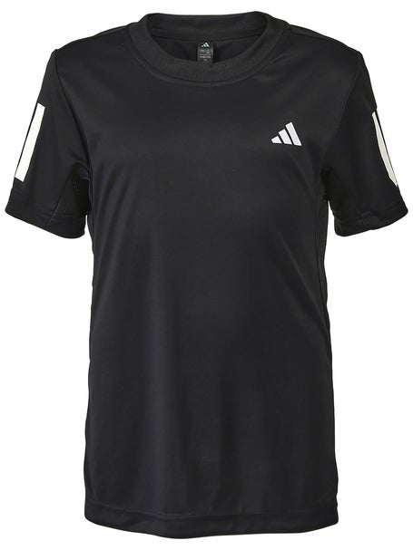 adidas Boys Core Club 3-Stripe Top