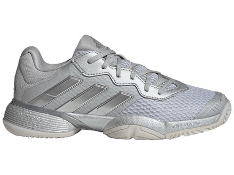 adidas Barricade K Silver/Grey Junior Shoes 