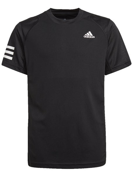 adidas Boys Club 3-Stripe Crew - Black