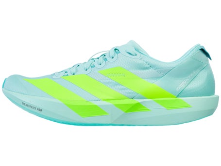 adidas adizero Adios 9\Womens Shoes\Aqua/Lucid Lemon