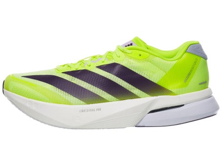 adidas adizero Boston 13\Mens Shoes\Yellow/Plum/Plum
