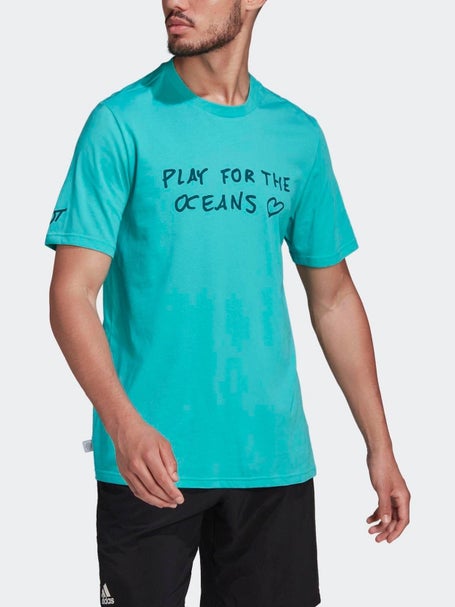adidas Thiem Play For the Oceans T-Shirt Tennis Only