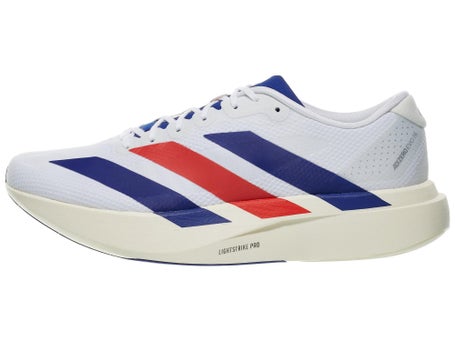 adidas adizero Evo SL Woven\Mens Shoes\White/Ink/Ruby