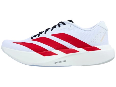 adidas adizero Evo SL Woven\Womens Shoes\White/Maroon