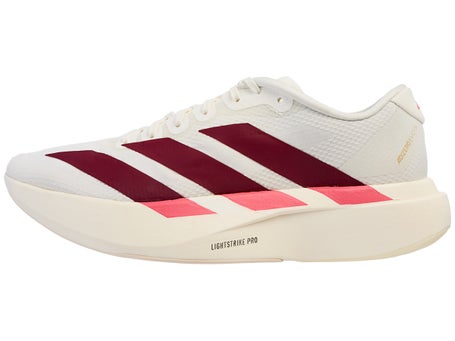 adidas adizero Evo SL Woven\Womens Shoes\White/Red
