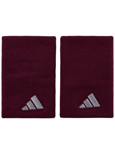 adidas Doublewide Wristbands - Maroon