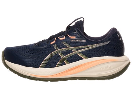ASICS Gel Cumulus 28\Mens Shoes\Midnight/Khaki Green