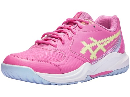 Asics Gel Dedicate 9 GS\Dragon Fruit/Yellow Junior Shoe