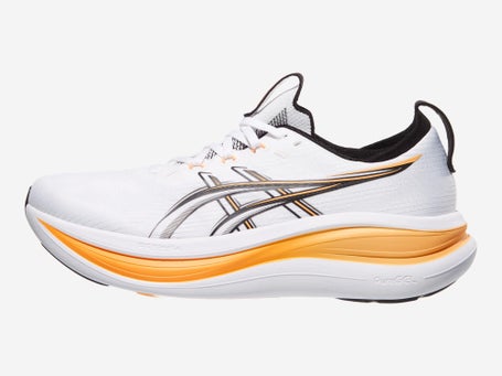 ASICS Gel Nimbus 28\Mens Shoes\White/Stadium Orange