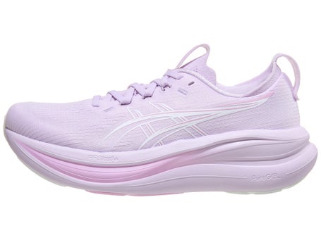 ASICS Gel Nimbus 28\Womens Shoes\Dahlia/White