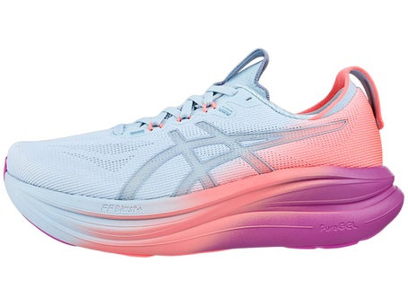 ASICS Gel Nimbus 28\Womens Shoes\Sky/Digital Aqua