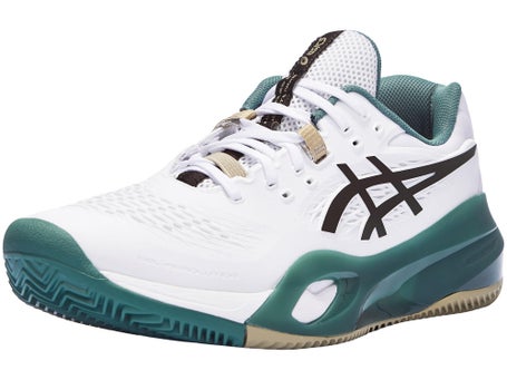 Asics Gel Resolution X Clay White/Drk Auber Mens Shoes