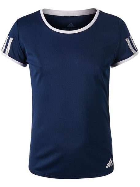 adidas Girls 3-Stripes Cap-Sleeve