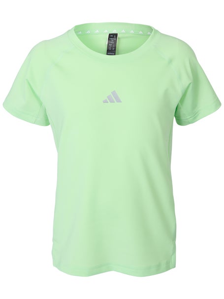 adidas Girls Training Top - Green | Tennis Only