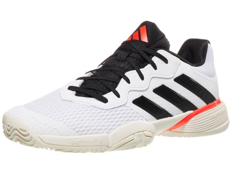 adidas Barricade K White/Black/Red Junior Shoes