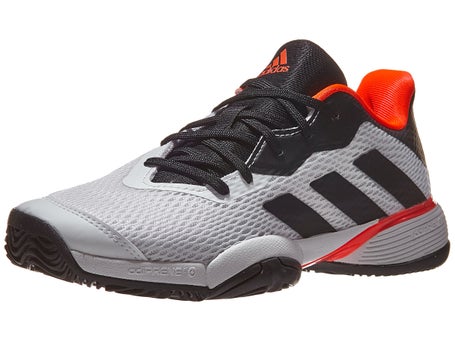 adidas Barricade K White/Black/Red Junior Shoes