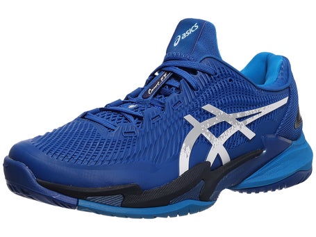 Asics Court FF 3 Novak Tuna Blue/Silver Mens Shoes 