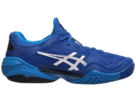 Asics Court FF Novak Tuna Blue/Silver Men's Shoes Tennis Only