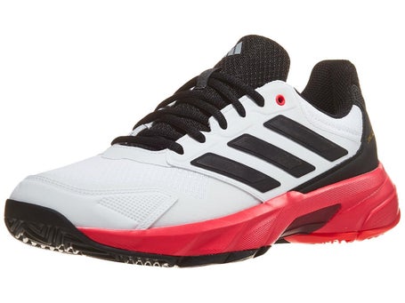 adidas CourtJam Control 3 Wh/Black/Red Mens Shoe 