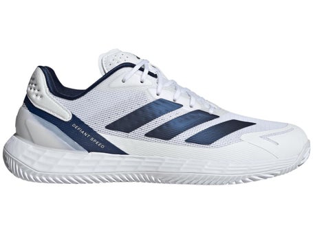adidas Defiant Speed 2 Clay White/Dk Blue Mens Shoes