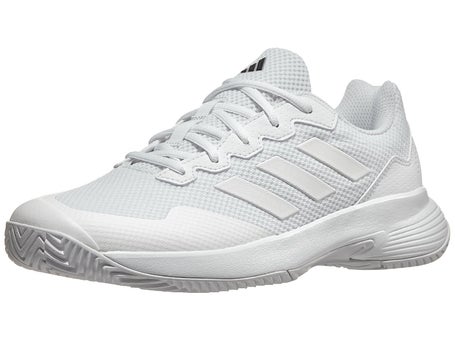 adidas GameCourt 2 White/White Mens Shoe