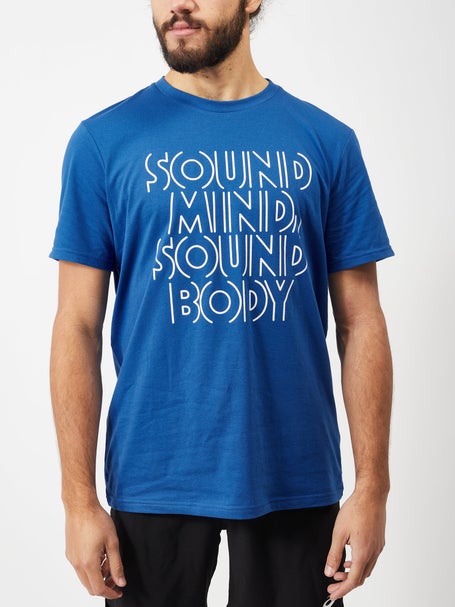 ASICS Mens Heritage Font Graphic Tee Lake Drive