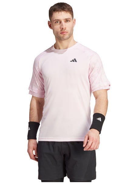 adidas Mens Melbourne Raglan Crew - Pink