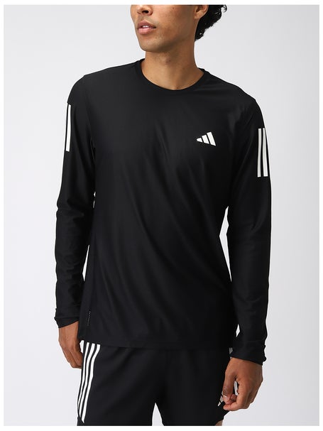 adidas Mens Own The Run Long Sleeve Black