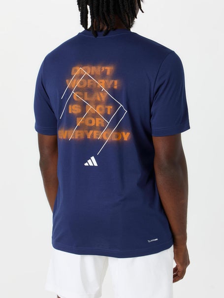 adidas Mens Paris Clay Graphic Top
