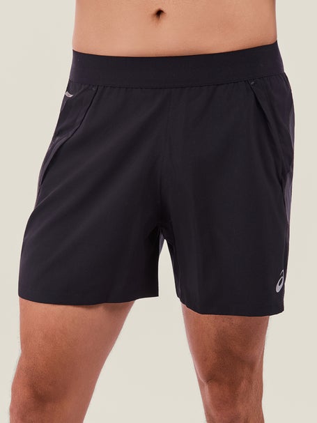 ASICS Mens Road 5 Short Performance Black