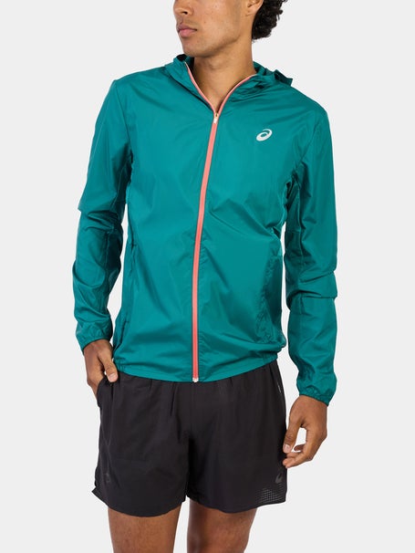ASICS Mens Silver Jacket Rainy Lake