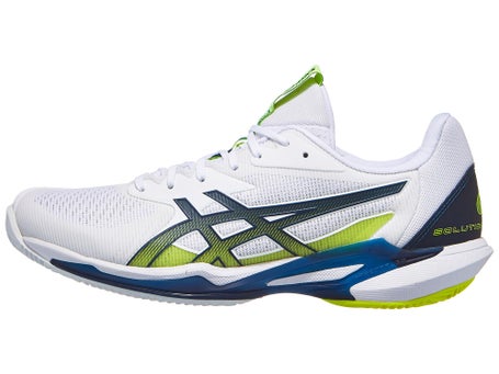 Asics Solution Speed FF 3 Clay\ Wh/Mako Blue Mens Shoe
