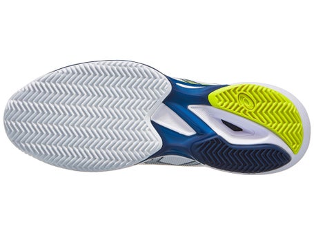 Asics Solution Speed FF 3 Clay\ Wh/Mako Blue Mens Shoe