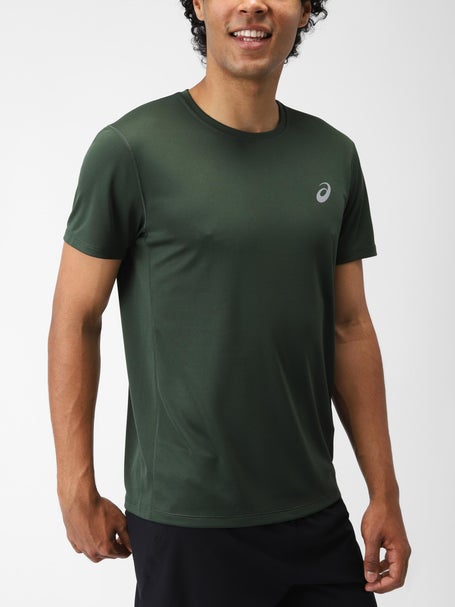 ASICS Mens Silver Short Sleeve Top