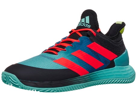 adidas adizero Ubersonic 4 Clay Teal/Black Mens Shoe 